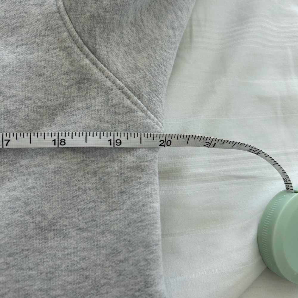Athleta Light Gray women’s  Hoodie size m - Picture 7 of 9